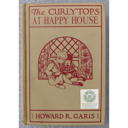 1931 THE CURLYTOPS AT HAPPY HOUSE or MYSTERY OF CHINESE VASE by HOWARD R GARIS