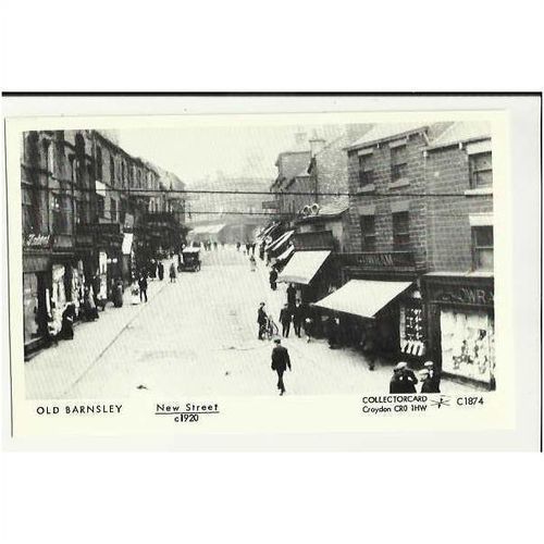 Yorkshire BARNSLEY New Street Postcard by Collectorcard C1874