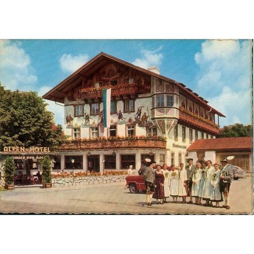Switzerland Postcard - Kochel am see (Bayer Alpen) Alpenhotel Schmied von Kochel