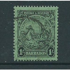 barbados stamps sg237a sg 237a used scarce