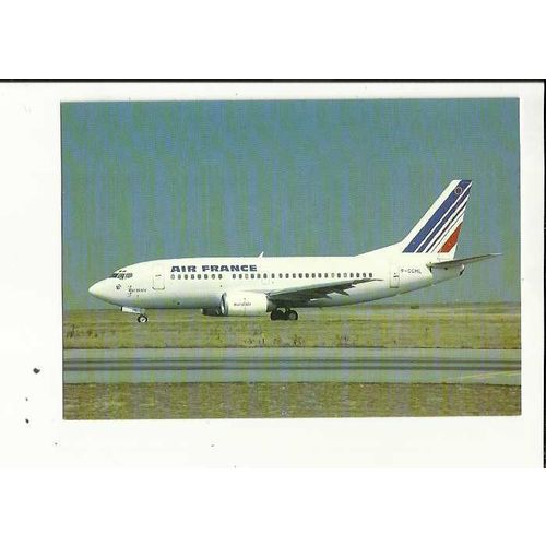 Aviation AIR FRANCE/EURALAIR BOEING 737-500 Postcard by Editions P.I. (746)