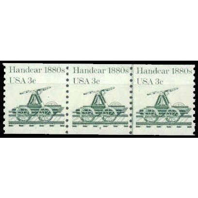 1898 3c Handcar Fine MNH Dry Gum PNC 2/3 P0978