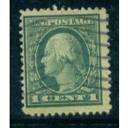 Used 405 1c George Washington Just Clears A08378