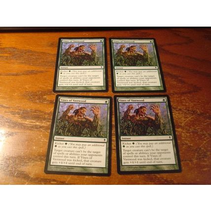 Magic the Gathering, MTG, 7-cards, 1993-2009, VINES of VASTWOOD