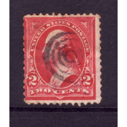 BRAZIL 1894 2c RED WASHINTON SG 270 FINE USED#2