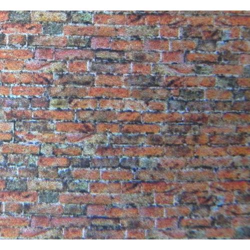 A4 sheet OO/HO gauge "Multi colour brick-with age" paper 1:76 scale A4 sheet OO/HO gauge "Multi colour brick-with age" paper 1:76 scale