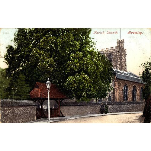 Kent - BROMLEY - Parish Church - CPPC - p/u 1905 - VGC