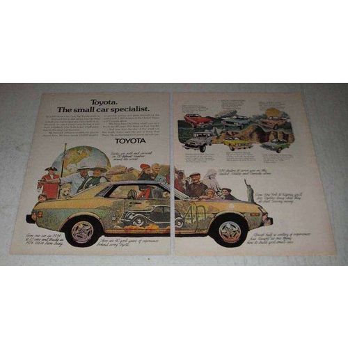 1973 Toyota Motors Ad - Small Car Specialist
