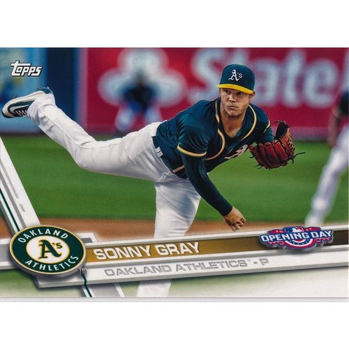 2017 Topps Opening Day 79 Sonny Gray Oakland Athletics