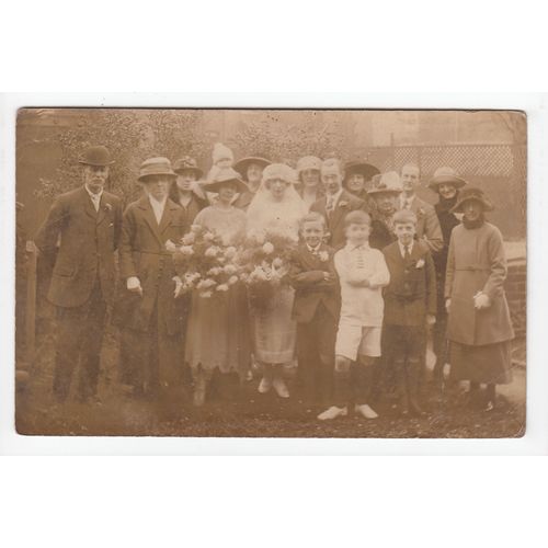 Wedding Group Postcard TG56