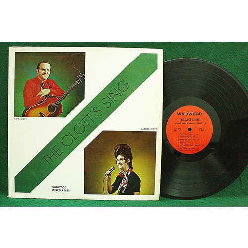 Gene & Carrol Clott - The Clotts Sing - R 2635 - VG