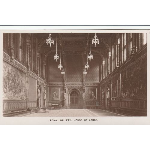 Royal Gallery, House of Lords, London Postcard (LN77533)