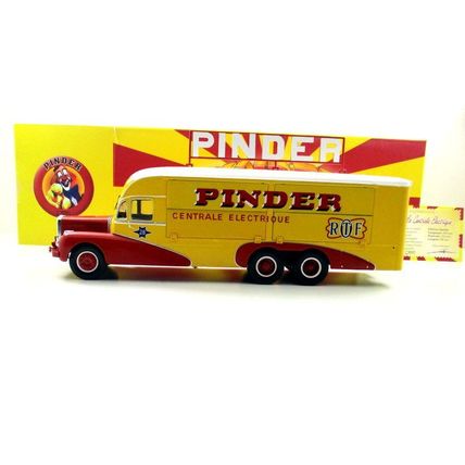 PINDER CIRCUS, BERNARD 28 ELECTRICAL TRUCK 1951, DIREKT COLLECTIONS SCALE 1:43