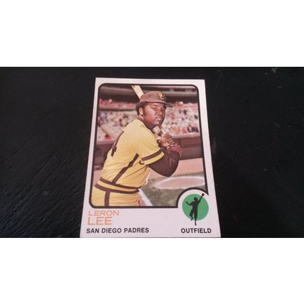 1973 Topps Card # 083 Leron Lee Very Good-Excellent (4) San Diego Padres