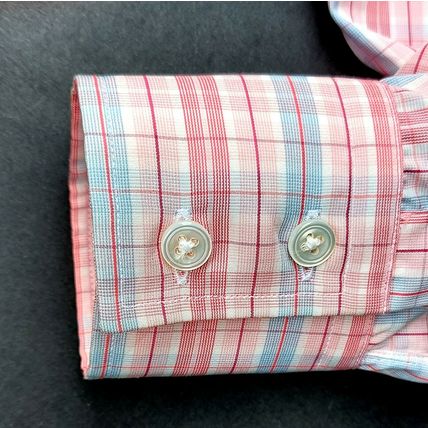 NEW UNWORN WOMENS TURNBULL & ASSER MULTI CHECK COLOUR L/S SHIRT SIZE UK10- US 6