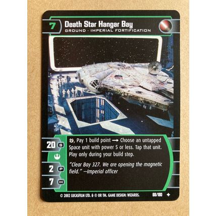 Star Wars TCG: A New Hope # 68 Death Star Hangar Bay (A) 2002 WotC Uncommon