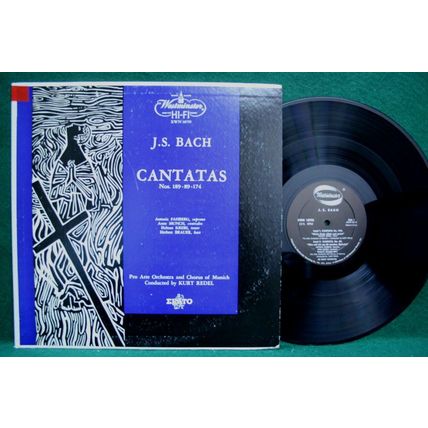 Fahberg/Munch/Redel - Bach: Cantatas 189/89/174 - XWN 18755 - EX+