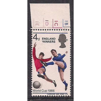 GB 1966 QE2 4d World Cup Football England Winners SG 700 Umm (C164)