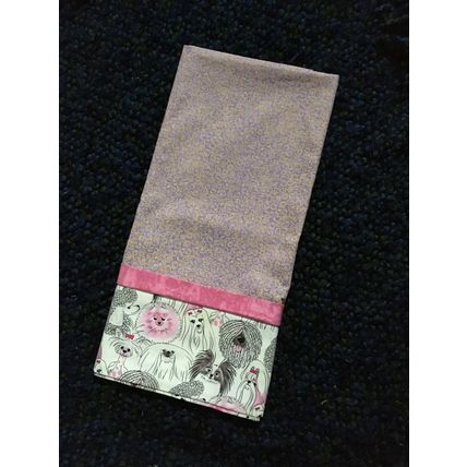 Pillowcase ONE Lavender/Pink Dogs 112203PC