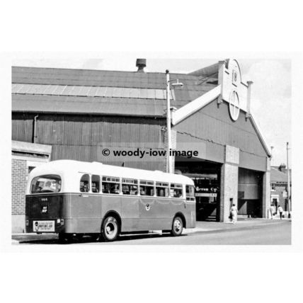 pt7681 - Portsmouth Bus at Eastney Depot - print 6x4