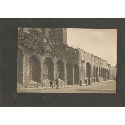 Postcard Hampshire Southampton Old Walls