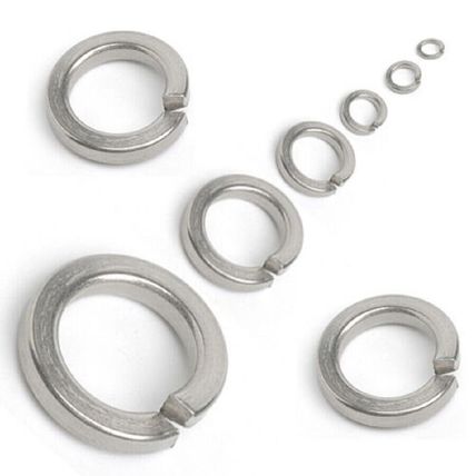 A2 STAINLESS IMPERIAL UNC FULL, HALF, DOME & WING NUTS - SPRING & FLAT WASHERS
