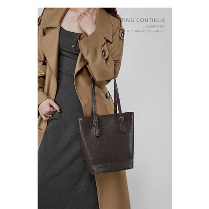 Genuine Leather Women Handbags Tote Purse Shoulder Bag Brown