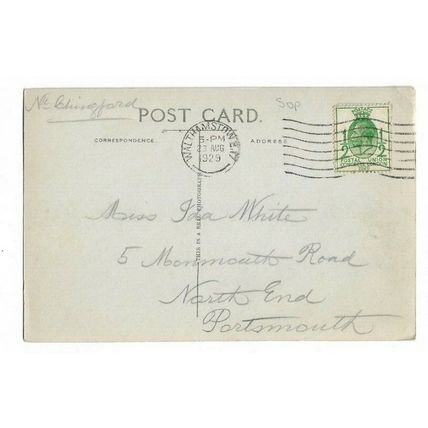 Monks Wood, High Beech, Chingford, RPPC, Postal Union Congress London Stamp 1929