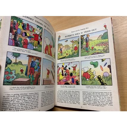 1976 RUPERT BEAR ANNUAL UK VINTAGE HARDBACK BOOK (P3) ref:emma
