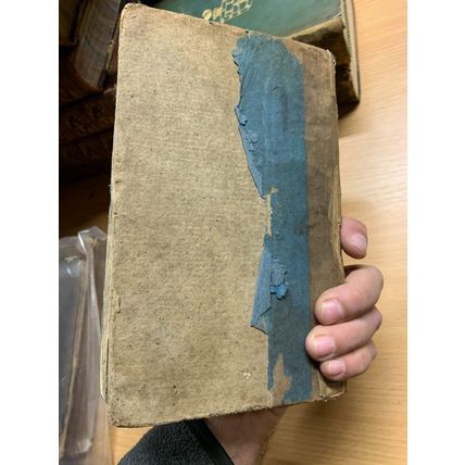 ANTIQUE SAMUEL JOHNSON "JOHNSON'S LIVES OF THE POETS" BOOK (P5)