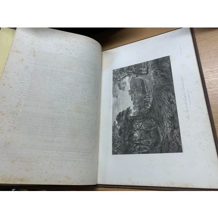 1877 SIX ENGRAVINGS ILLUSTRATION OF A LEGEND OF MONTROSE ILLUSTRATED BOOK (P5)