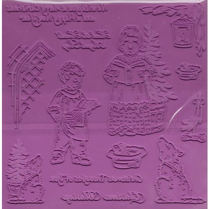 Crafter's Companion. Adorables Praising Stamp Set. Stamping Cardmaking Crafts