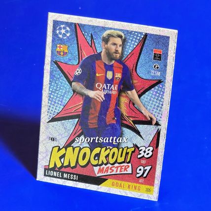 Topps Match Attax Extra 24/25 Lionel Messi Knockout Master Goal King 305