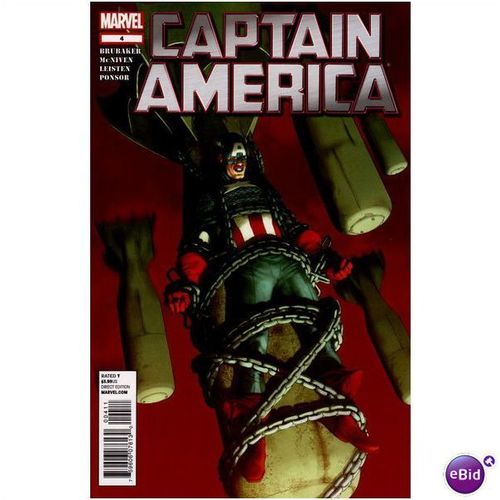 Captain America (2011) #4 Marvel Comics Ed Brubaker Steve McNiven