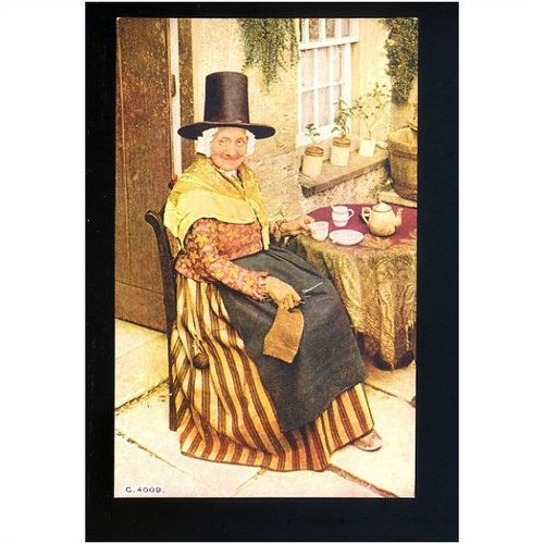 Wales WELSH COSTUME Postcard by Celesque (C.4009)