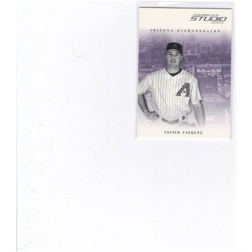 2005 Studio Baseball Private Signings Javier Vazquez