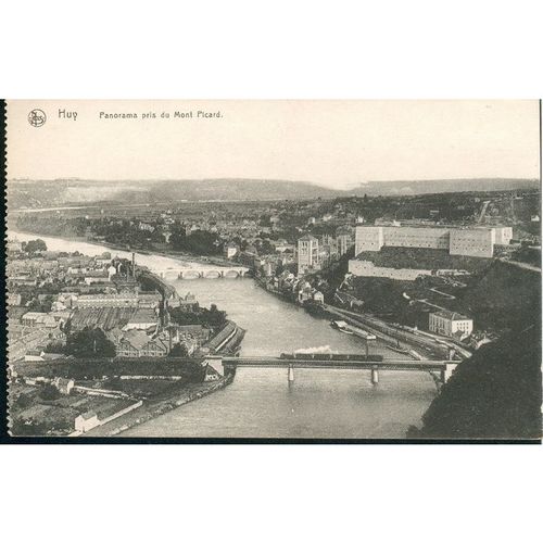 Nels Vintage Belgian PC - Huy. Panorama pris du Mont Picard