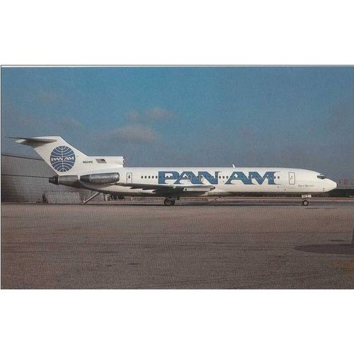 Pan Am Pan American Boeing B727 227 Aircraft Postcard (A11966)
