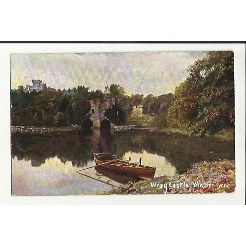 Westmorland WRAY CASTLE Art Postcard by Hildesheimer (5846)