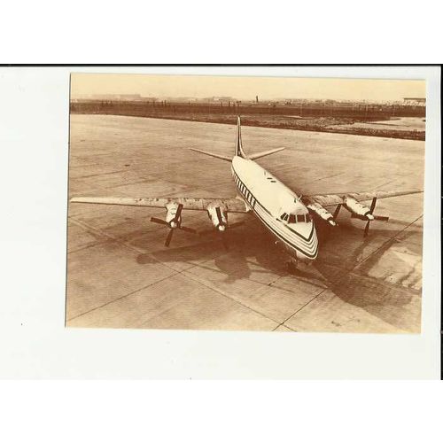 Aviation ALITALIA VICKERS VISCOUNT Postcard by Multigraf (109)