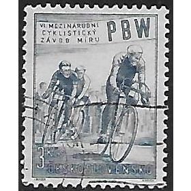 Mi 797: Prague-Berlin-Warsaw Peace Cycle Race.