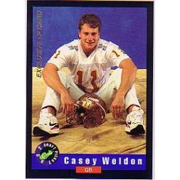 1992 Classic LP's Casey Weldon #LP4/10