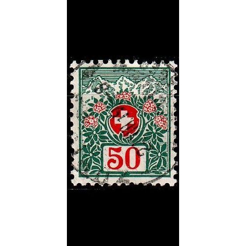 SCHWEIZ SWITZERLAND [Porto] MiNr 0037 ( O/used )