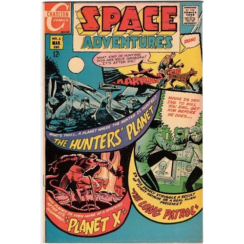 SPACE ADVENTURES # 6 ( 1969 ) Steve Ditko cover