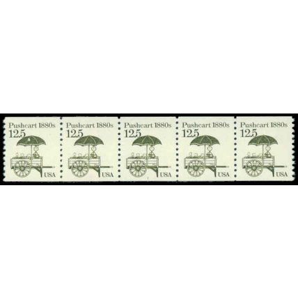 2133 12.5c Pushcart Very Fine MNH Dry Gum PNC 1/5 P0366