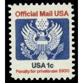 O127 1c Eagle Fine MNH G0506