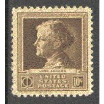 878 10c Jane Addams Fine MNH GA0394