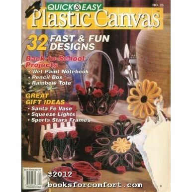 Quick & Easy Plastic Canvas No 25 Aug/Sept 1993