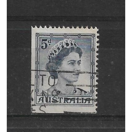 Australia.SG314 5d Queen Elizabeth II (Deep Blue).Fine Used.Jan22r