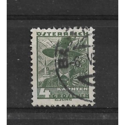 Austria.SG718 4g Carinthia (Green).Fine Used.Aug22